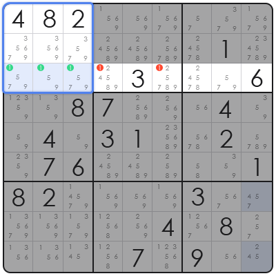 sudoku blanks